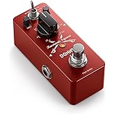 Donner Octave Guitar Pedal, Harmonic Square Digital Octave Mini Pedal Pitch Shifter 7 Shift Types 3 Tone Modes Sharp Detune Flat True Bypass