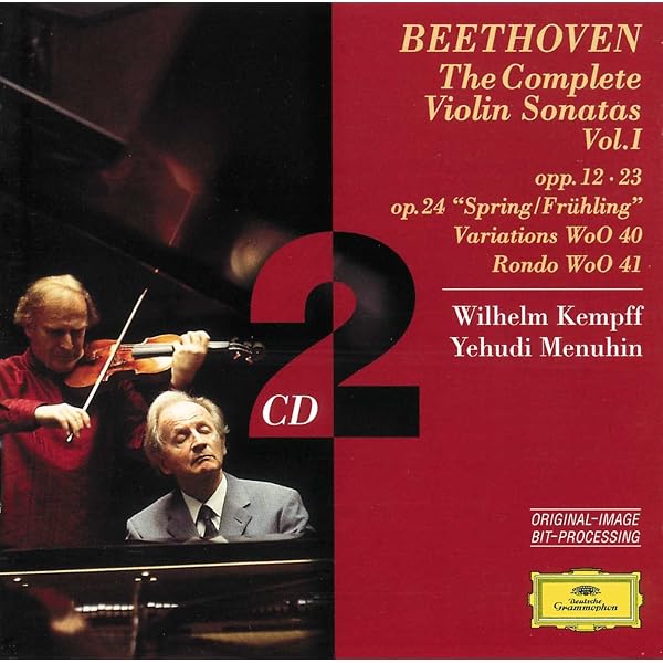 L.V. Beethoven, Yehudi Menuhin, Wilhelm Kempff - The Complete