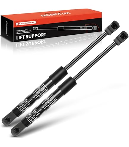 Vérins à Gaz Pour Capot Dodge Charger 2011-2022 - Kit De 2 Supports De Levage Avant - Acier Noir, Remplace Les Références OEM