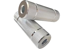 WADEKING WHW BMX Bike Pegs 4.3" Compatible with Both 14mm and 3/8 Inch Axles, Wheel Studs，Aluminum Alloy Durable and Stylish Non-Slip