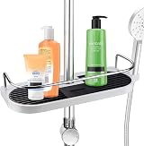 homeasy Shower Shelf No Drilling Bathroom Caddy for 18-25mm Rails view 3