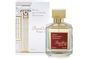 Fragrance World Barakkat Rouge 540 White Eau de Parfum Spray for Unisex, 3.4 Ounce