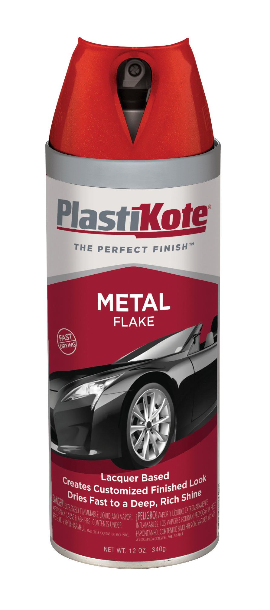 PlastiKote 310 Red Metal Flake Paint Spray, 12 oz. Buy Online in