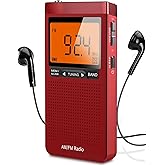 Amazon.com: AM FM Portable Radio Personal Radio with Excellent ...