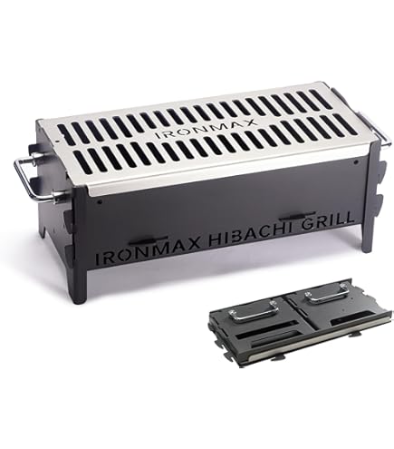 Amazon.com: Sho's Mr.B-6 All Titanium, Compact Hibachi Grill