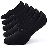 Pareberry Women's Thick Cushion Cotton Athletics Casual Low Cut Flat Non-Slip Boat Liner No Show Socks-5/10 Pack