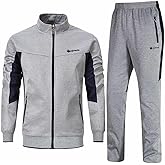 Rdruko Men's Tracksuit Sweatsuits 2 Piece Set Athletic Jogging Gym Activewear Sweat Track Suits Sets