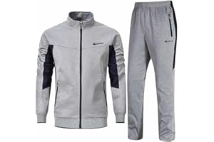 Rdruko Men's Tracksuit Sweatsuits 2 Piece Set Athletic Jogging Gym Activewear Sweat Track Suits Sets