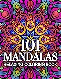 101 Mandalas Relaxing Adult Coloring Book: Cool