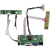 VSDISPLAY VGA DVI Controller Board for 21.5" 23.8" 1920x1080 30Pin Screen | T215HVN01.0 M215HW03 V1 V2 M215HGE-L23 M215HTN01.1 LM238WF5-SSA1 LM238WF1-SLE3