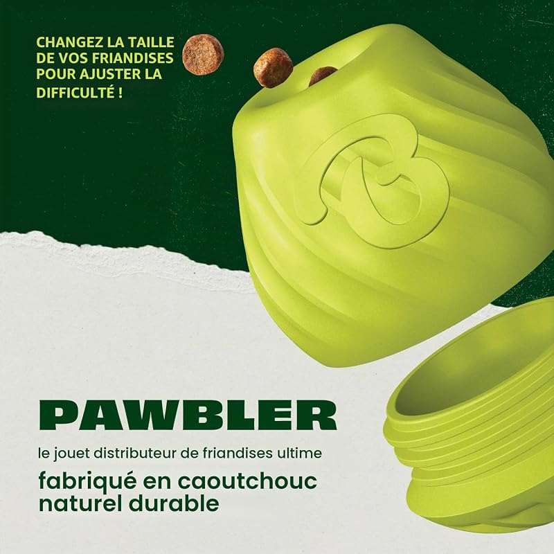 Pawbler Jouet pour Chien, Distributeur de friandises, M/L