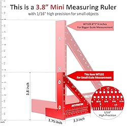 3.8＂Mini 3D Multi-Angle Measuring Square