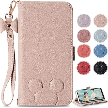 Amazon Co Jp Aquos Sense4 Sense4 Lite ケース 手帳型 Aquos Sense4 Basic ケース スタンド Puレザー 高質 Aquos Sense4 Sh 41a ケース 手帳型 カード収納 軽量 便利 Sense5g Shg03 携帯カバー 人気のリトルマウスパターン カードポケット スタンド機能 Aquos Sense5g