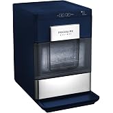 Frigidaire Gallery, 33 Lbs. Countertop Ice Maker, Nugget Shaped Ice, Stainless Steel Trim (Navy)