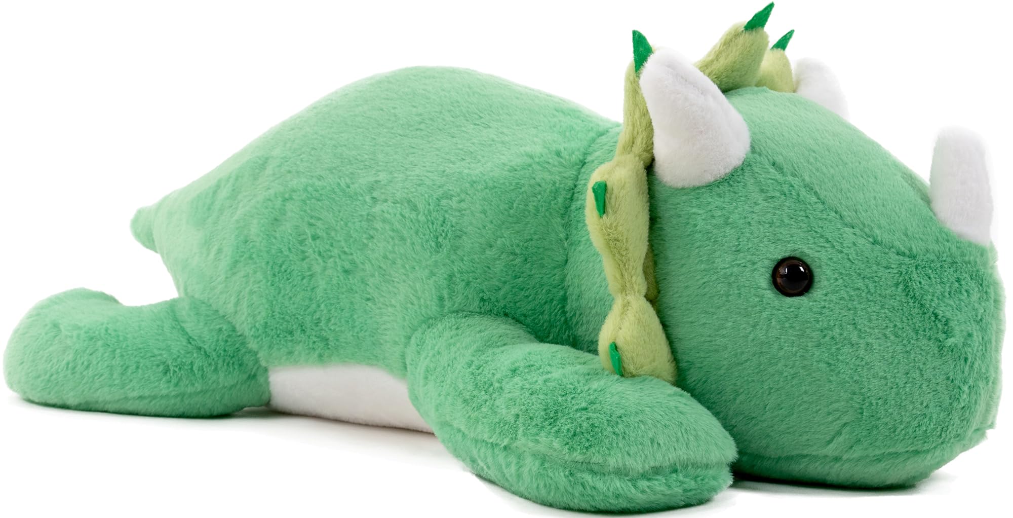 Photo 1 of Gudisi 5 Pounds Weighted Dinosaur Stuffed Animals 23.6Inch Large Green Weighted Dino Plush,Huggable Companion for Kids & Adults, Gift for Thanksgiving, Christmas and Birthday.