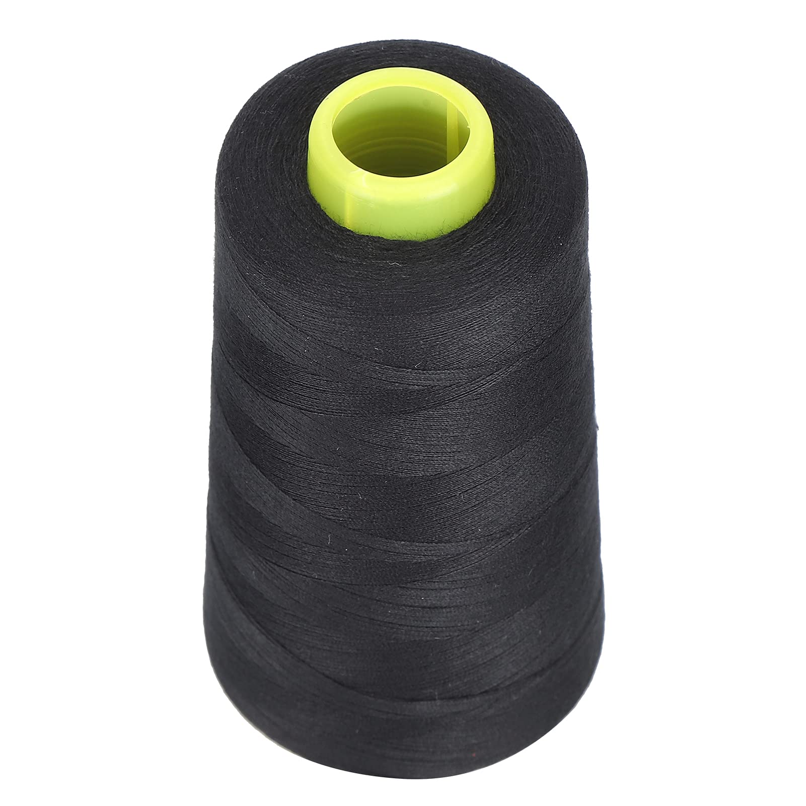 Sewing Thread, Polyester Sewing Thread 3000 Yards Sewing Machine Threads Black Embroidery Thread Hand Stitching Cord for DIY Handicraft Tailoring Handwork