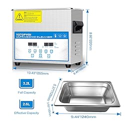 Ultra Sonic Jewelry Cleaner Machine With Digital