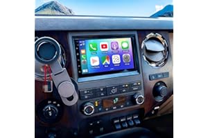 7" Android 14 Car Stereo Fit for Ford F250 F350 Super Duty 2008-2016, IPS Touch Screen Double Din Radio with Carplay & Androi