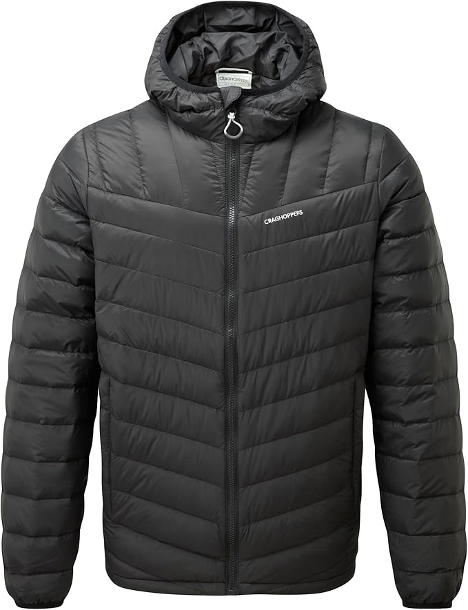 Craghoppers Mens Compresslite II Insulated Jacket Black and Dark Moss