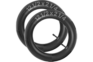 LotFancy 12.5 x 2.25 (12 1/2" x2 1/4") Inner Tube for Razor Pocket Mod, Currie, Schwinn, Gas & Electric Scooters, Kids Bike & Balance Bike Replacement Tubes