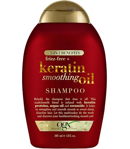 Amazon.com : Frizz Ease Flawlessly Straight Shampoo, Keratin