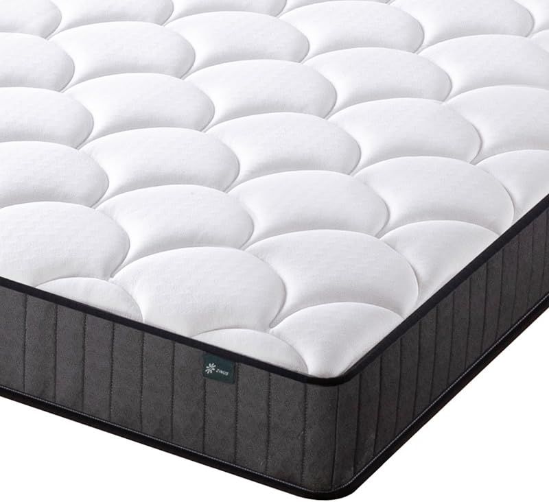 Zinus Single Pocket Spring Mattress with Memory Foam – 9cm Depth Hybrid