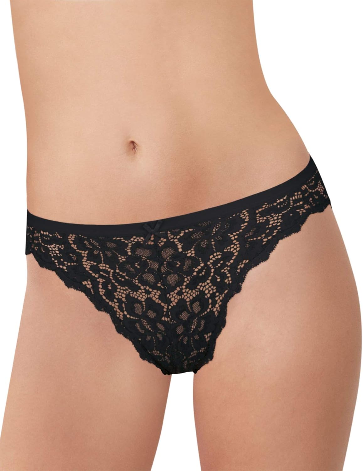 Maidenform Women's Sexy Must Haves Allover Lace Bikini at  Women’s Clothing store