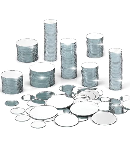 NUORUI 50pcs Diamond Sew On Mirror Rhinestones Crystal