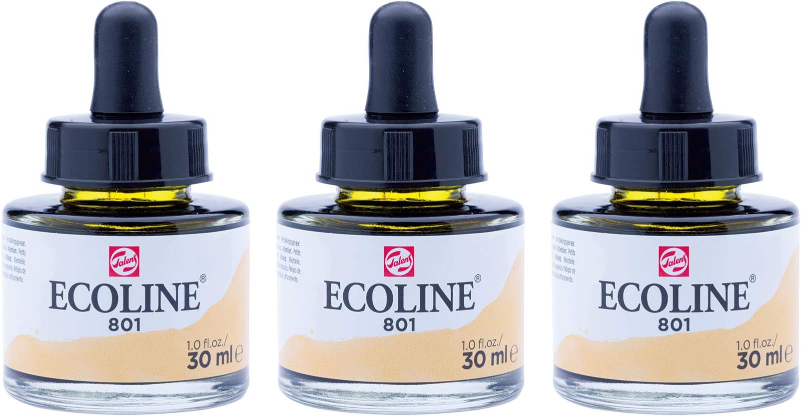 EcolineLiquid Watercolour Bottle 30 ml Gold 801 (11258011)