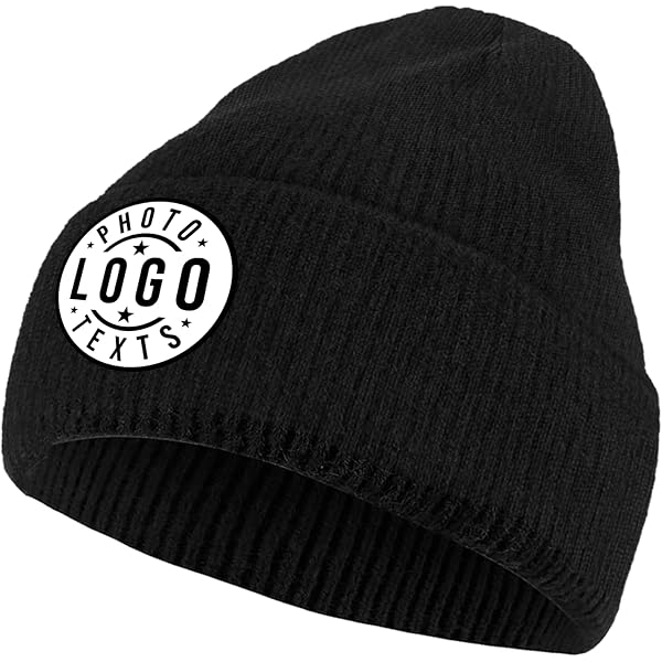 Bulk Custom Beanies For Men & Women Custom Winter Hats Knit Hat Personalized Beanie Skull Cap With Text Logo