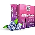 310 Hydrate Wildberry Electrolytes Powder Packets - No Sugar Hydration Packets with Key Vitamins & Minerals - Keto Friendly - Tasty Sugar Free Electrolyte Drink - 30 Single Servings