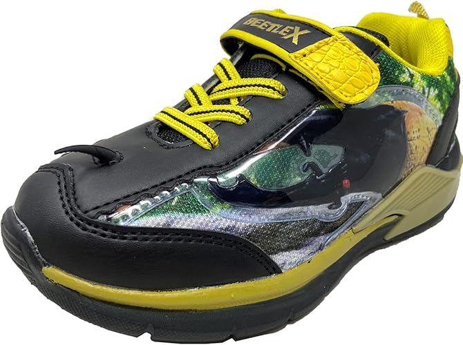 Amazon Beetle X 歩くと光る カブト虫 フラシュ スニーカー キッズスニーカー カブトムシ ヘラクレス 運動靴 スニーカー