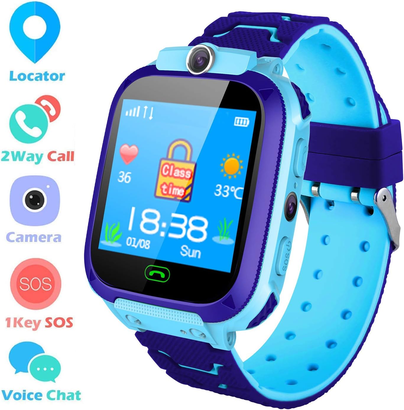 Kids Smart Watch, Childrens Smartwatch GPS Amazon.co.uk Electronics