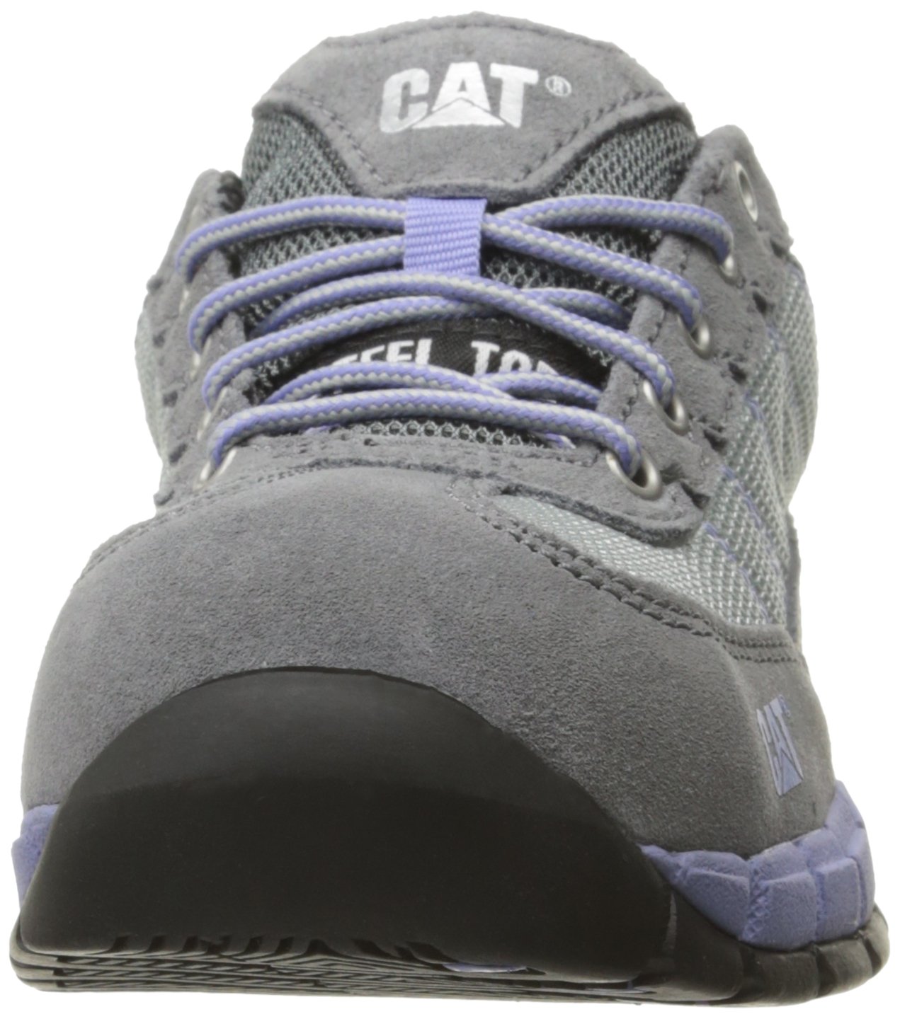 Caterpillar Women's Exact Steel Toe Work Shoe, Grey, 9 M US on Galleon
