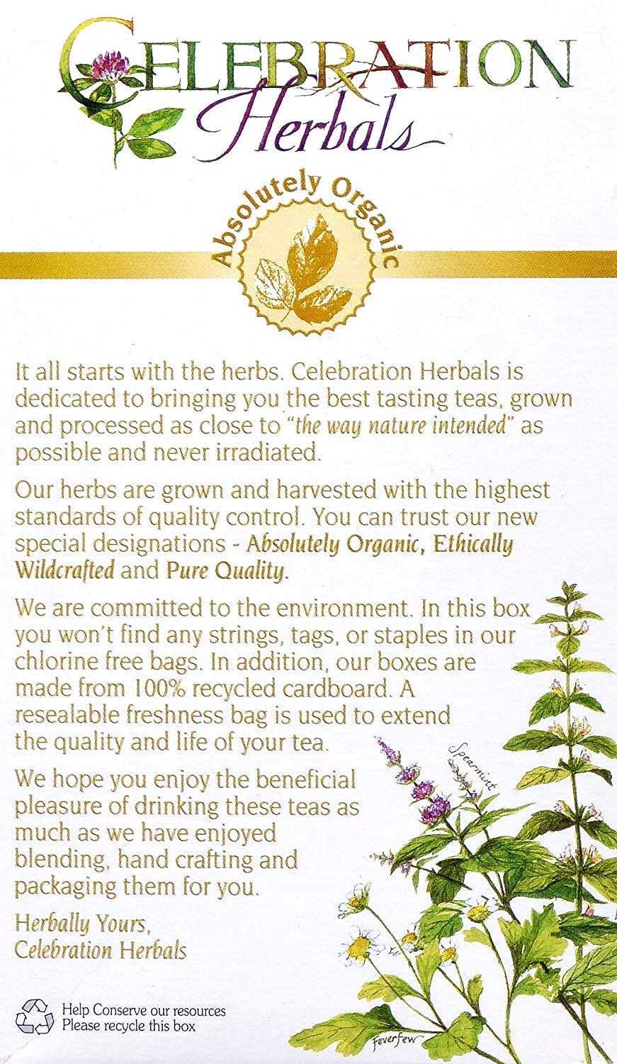 Celebration Herbals Organic Chaste Tree Berries Tea, 24 Bags Buy