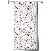 G2TUP Calico Cat Kitchen Towels Calico Cats Owner Gifts Tricolor Cat Hand Towels Tortoiseshell-and-White Dish Towel (Calico Cat kt)