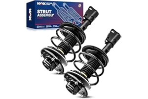 KAX Front Struts for Dodge Grand Caravan 2001-2007, Town & Country 2001-2007, Caravan 2001-2007 Front Shocks Quick Complete Struts Assembly with Coil Spring Set of 2, Replace 171572L 171572R