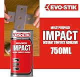 Evo-Stik Impact Adhesive 750ml Tin Multipurpose High Strength Glue view 2