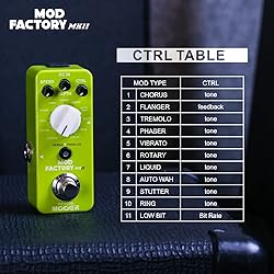 MOOER MOD Factory MKII with 11 Different Modulation