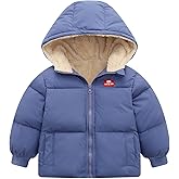 UNICOMIDEA Baby Winter Coat with Hooded Toddler Boys Girls Puffer Jackets for 12M-5T