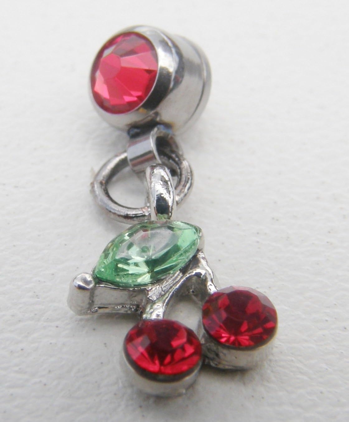 Cherries Microdermal Dangle Dermal Anchor Surface Piercing