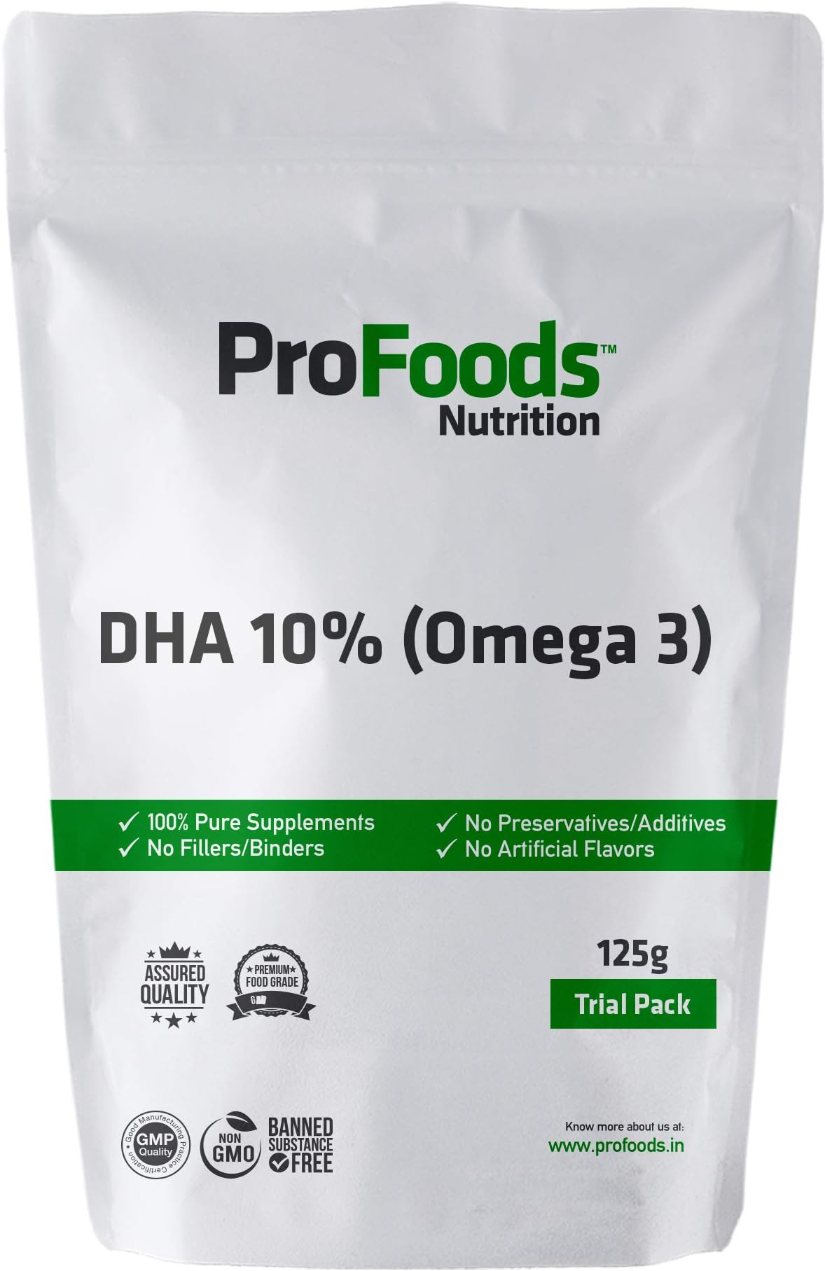 ProFoodsEPA 10% (Omega 3) Powder (125 grams)