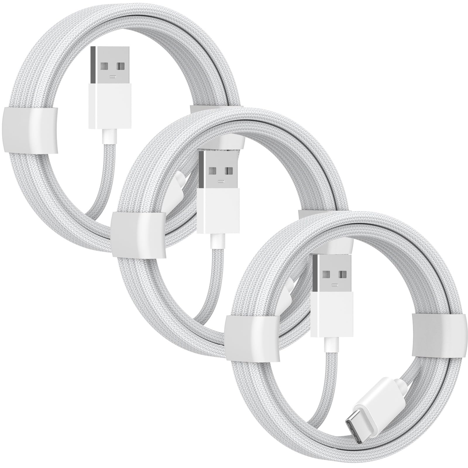 Photo 1 of [Apple MFi Certified] iPhone 17 Car Carplay Cable Fast Charging Cable 10ft,3Pack 60W Extra Long USB A to USB C Nylon Braid Cord Screen Data Sync for iPhone 17 Pro/Air/16 Pro Max/16 Plus,iPad,Air,iPad