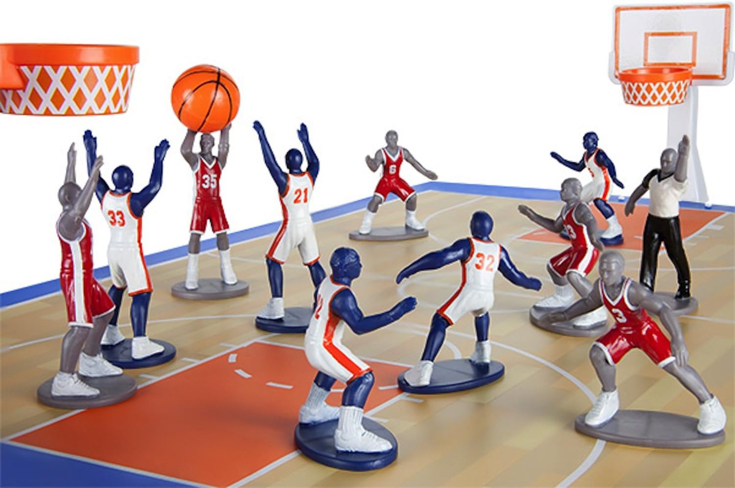 Kaskey Kids Basketball Guys – Inspires Imagination with Open-Ended Play – Includes 2 Full Teams and More – For Ages 3 and Up: Toys & Games