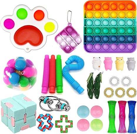 Amazon.com: Fidget Toy Pack, 30Pcs 