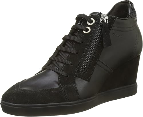 leather sneaker boots womens