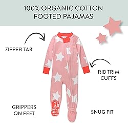 HonestBaby Non-Slip Footed Pajamas One-Piece