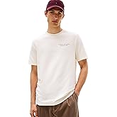 Tommy Hilfiger Mens Short Sleeve Cotton Graphic T-Shirts with Photo Print Designs