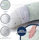 Niimo XXL Pregnancy Pillow & Nursing Pillow 100% Cotton Cover view 5