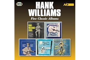 Hank Williams - Five Classic Albums - Hank Williams Sings / Moanin' The Blues / Memorial Album / Honky Tonkin / Ramblin' Man - 2 CD